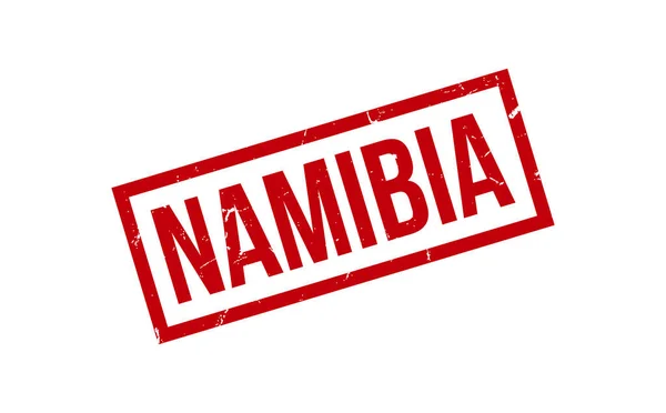 Namibia Rubber Stempel Seal Vector — Stockvektor
