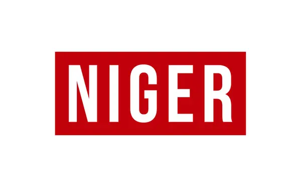 Nigeri Gumibélyegző Vektor — Stock Vector