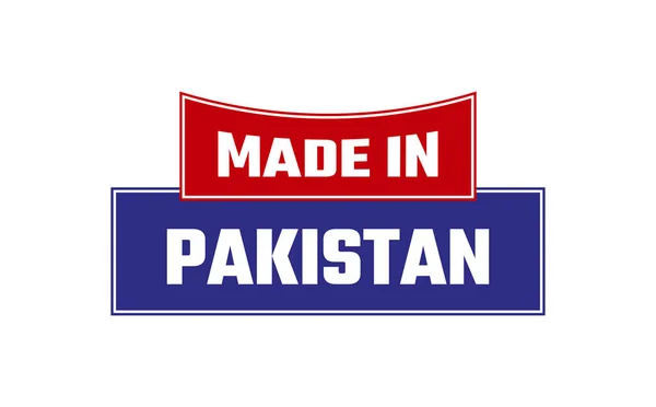 Feito Paquistão Seal Vector — Vetor de Stock