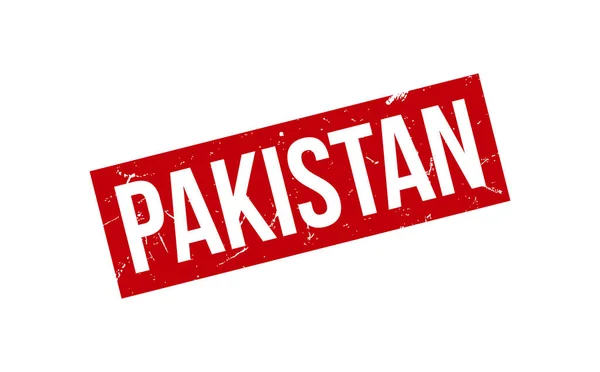 Pakistan Rubber Stempel Seal Vector — Stockvektor
