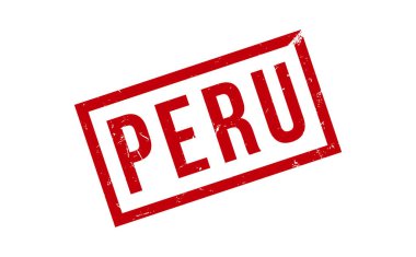 Peru Lastik Mühür Vektörü