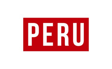Peru Lastik Mühür Vektörü