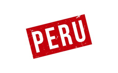Peru Lastik Mühür Vektörü