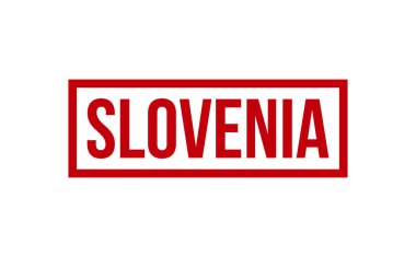 Slovenya Lastik Damga Mühürleme Vektörü