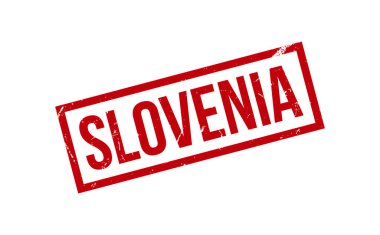 Slovenya Lastik Damga Mühürleme Vektörü