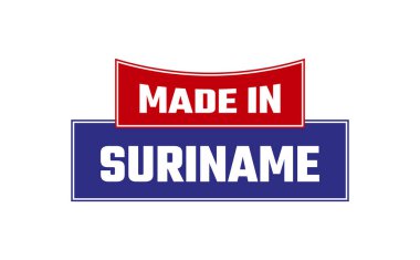 Surinam Mühür Vektörü Yapımı