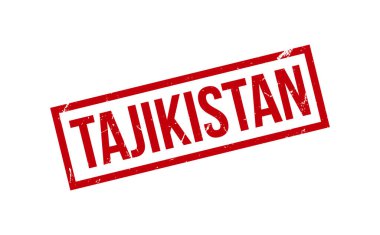 Tacikistan Kauçuk Mühür Vektörü