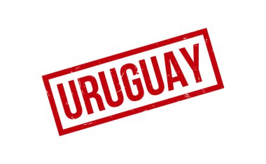 Uruguay Lastik Damga Mühür Vektörü