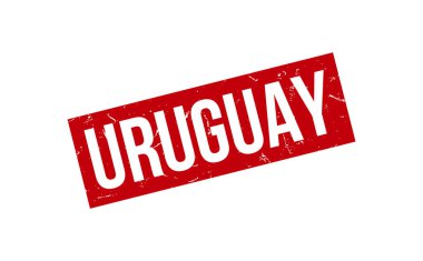 Uruguay Lastik Damga Mühür Vektörü