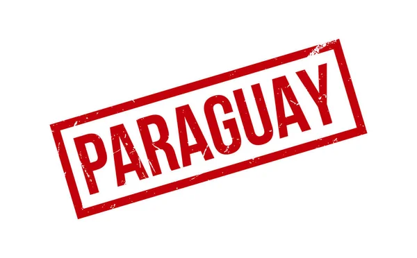 パラグアイゴムスタンプシールベクトル — ストックベクタ