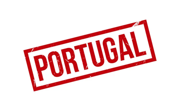 Portugal Vetor Selo Selo Borracha — Vetor de Stock
