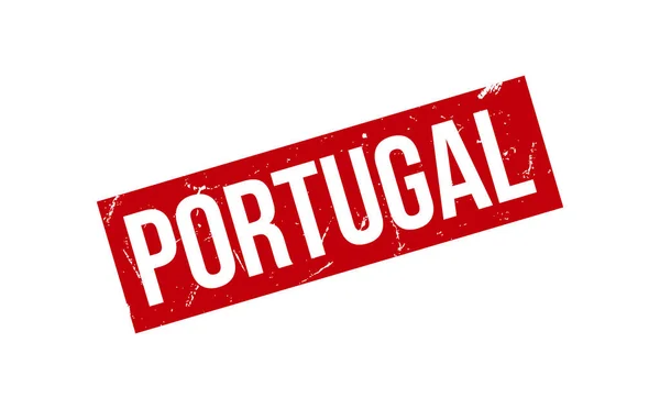 Portugal Vetor Selo Selo Borracha — Vetor de Stock