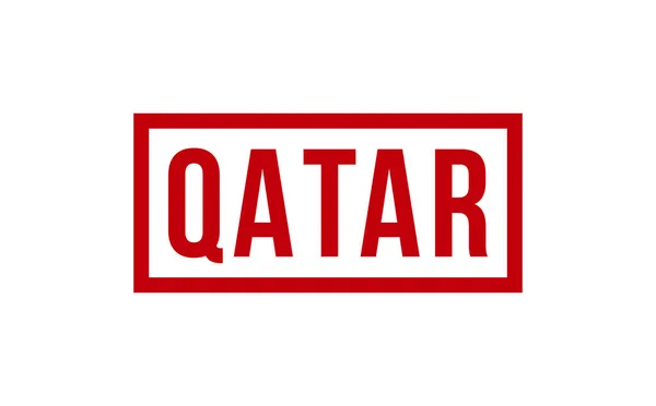Qatar Rubber Stempel Seal Vector — Stockvector