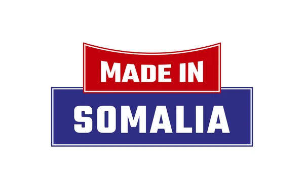 Сделано Сомали — стоковый вектор