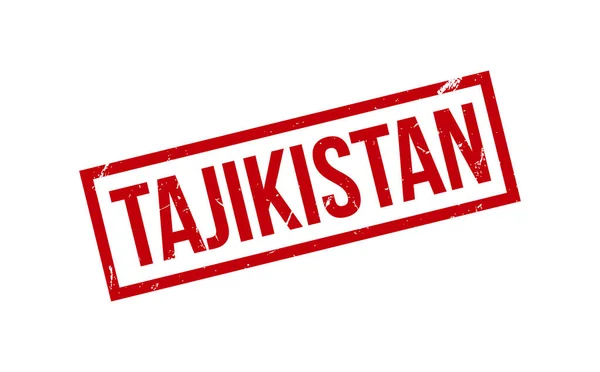 Tadzjikistan Rubber Stempel Seal Vector — Stockvector
