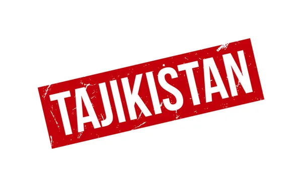 Tadzjikistan Rubber Stempel Seal Vector — Stockvector