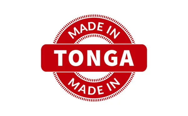 stock vector Made In Tonga Rubber Stamp