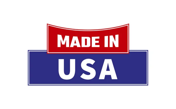 Made Usa Seal Vector — Stock Vector