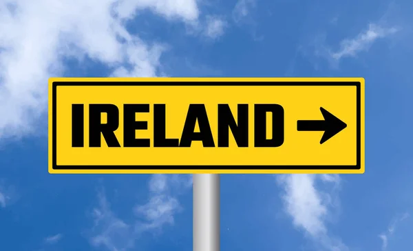 아일랜드 의도로 표지판 — 스톡 사진