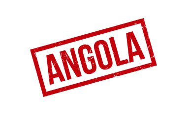 Angola Kauçuk Mühür Vektörü