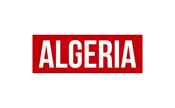Algéria Gumibélyegző Vektor — Stock Vector