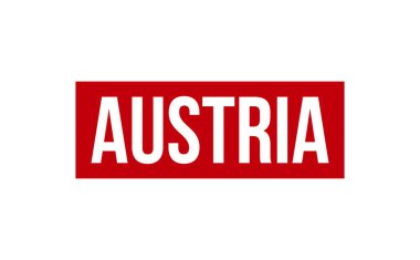 Avusturya Kauçuk Mühür Vektörü