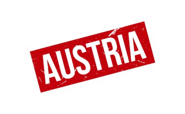 Avusturya Kauçuk Mühür Vektörü