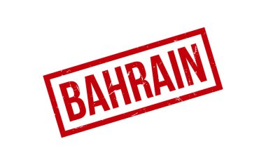 Bahreyn Lastik Mühür Vektörü