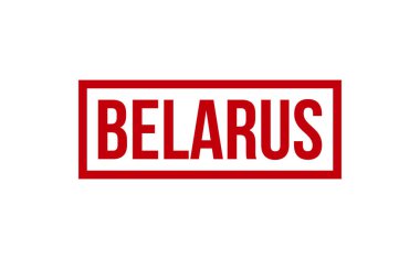 Belarus Lastik Damga Mühür Vektörü
