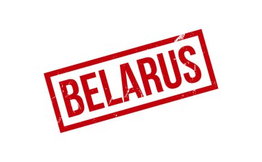 Belarus Lastik Damga Mühür Vektörü