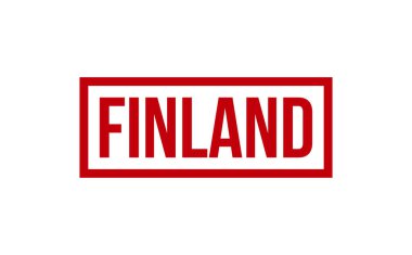 Finlandiya Kauçuk Mühür Vektörü