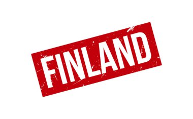 Finlandiya Kauçuk Mühür Vektörü