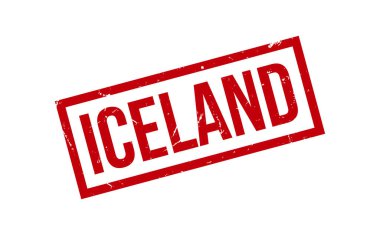 İzlanda Kauçuk Mühür Vektörü