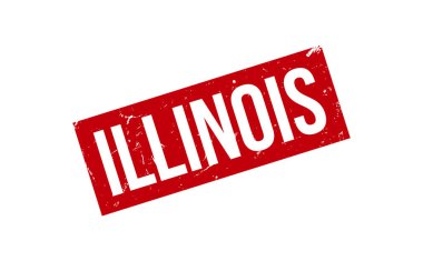 Illinois Kauçuk Mühür Vektörü
