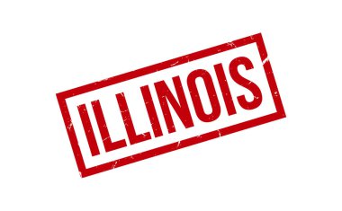 Illinois Kauçuk Mühür Vektörü