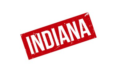 Indiana Lastik Damga Mühür Vektörü