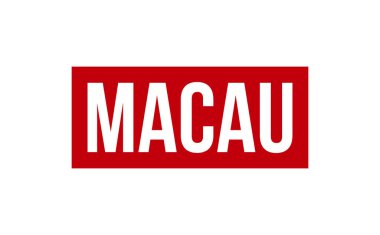 Macau Lastik Mühür Vektörü