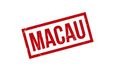 Macau Lastik Mühür Vektörü