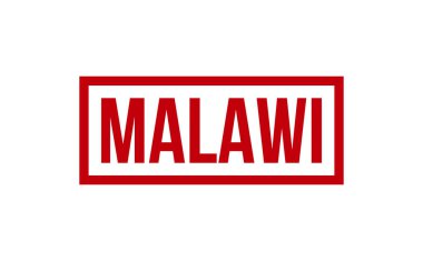 Malawi Lastik Damga Mühür Vektörü