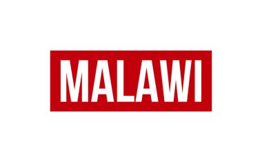 Malawi Lastik Damga Mühür Vektörü