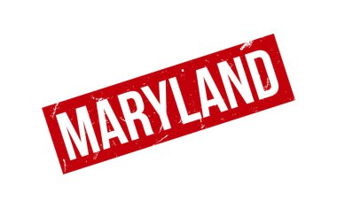 Maryland Lastik Damga Mührü Vektörü