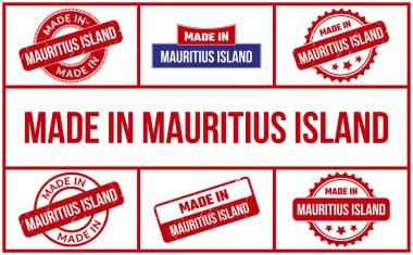 Mauritius Adası Lastik Pul Seti