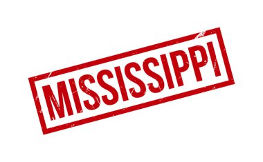 Mississippi Kauçuk Mühür Vektörü