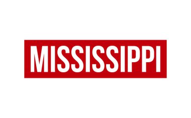 Mississippi Kauçuk Mühür Vektörü