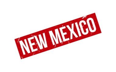 New Mexico Kauçuk Mühür Vektörü