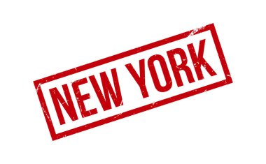 New York Kauçuk Mühür Vektörü