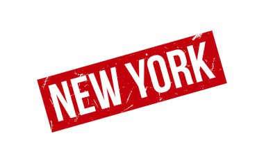New York Kauçuk Mühür Vektörü