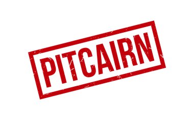 Pitcairn Lastik Mühür Vektörü