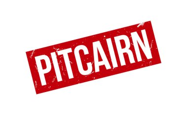 Pitcairn Lastik Mühür Vektörü