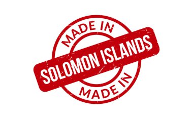 Solomon Adaları kauçuk damga sı yapılmıştır